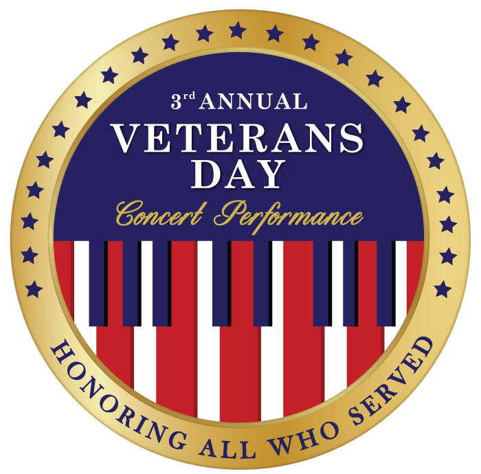 3rd Annual Veterans Concert Coin Logo